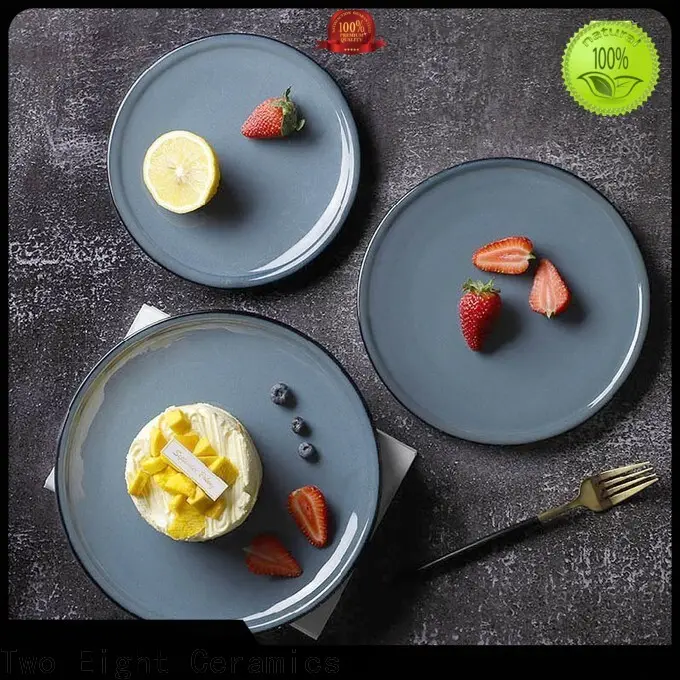 Two Eight Latest small ceramic plates company for dinning room 1