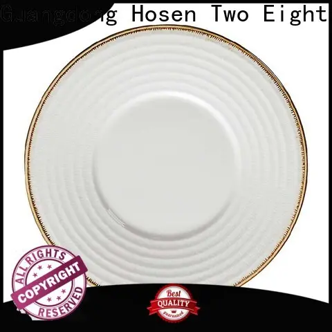 Two Eight New painting porcelain plates company for dinner 1