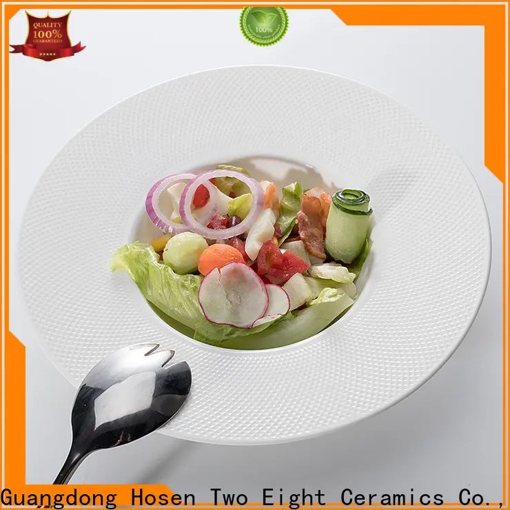 Two Eight hotel white plate Supply for kitchen 1