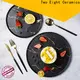 Two Eight printed ceramic plates company for bistro 1