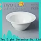 Two Eight white ceramic serving bowls Supply for hotel1 1