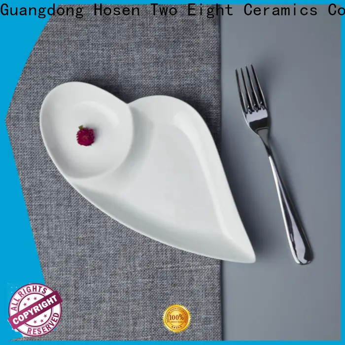 Two Eight stoneware plates factory for dinner 1