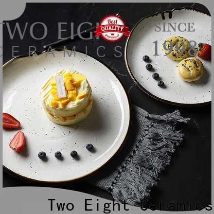 Two Eight custom ceramic plate Suppliers for dinner 1