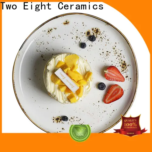 Two Eight Wholesale dinner plates ceramic manufacturers for restaurant 1