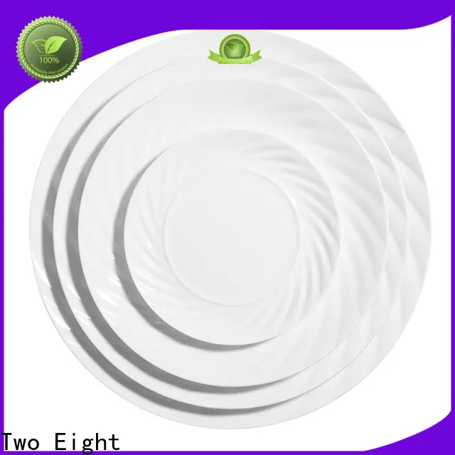 Two Eight dining plates Supply for dinner 1