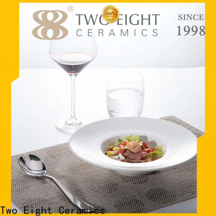 Two Eight wedding dinner plate Suppliers for restaurant 1