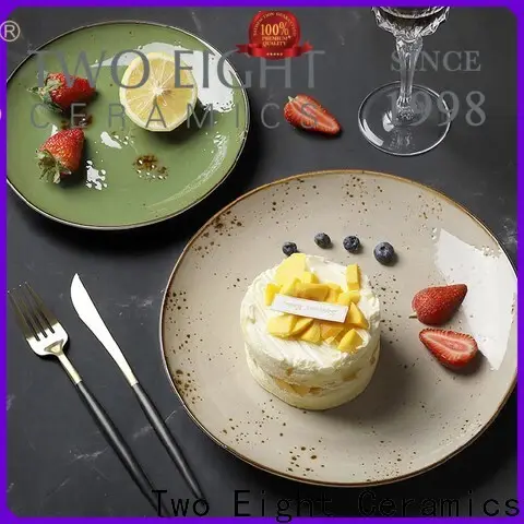 Custom two color plate Suppliers for bistro 1