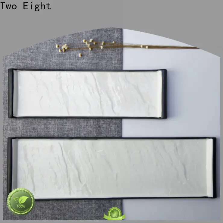 Two Eight ceramic cake plates for business for dinning room 1