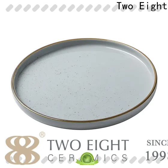 Two Eight Top colorful ceramic plate Supply for restaurant 1