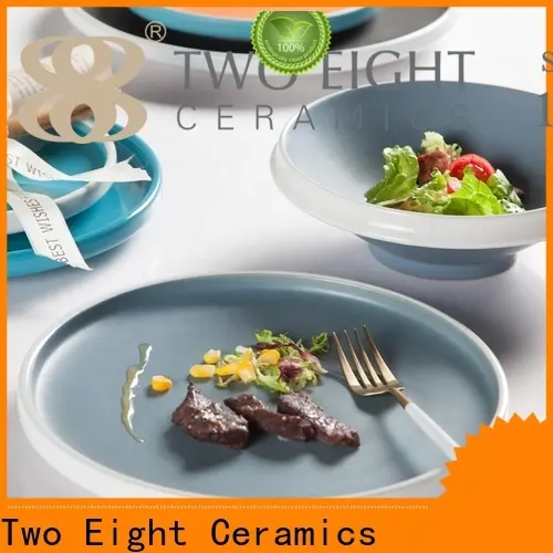Two Eight modern plates for business for hotel1 1