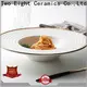 Two Eight Custom ceramic painted plates for business for kitchen 1