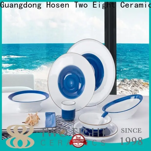 Two Eight ceramic rectangular plate Supply for dinning room 1