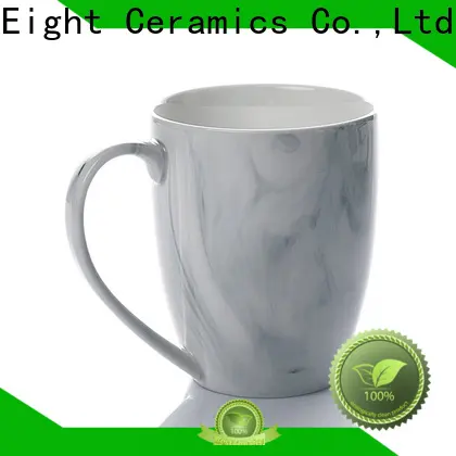 Two Eight plain white mugs factory for kitchen 1