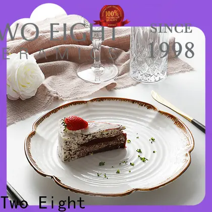Latest custom ceramic plate factory for dinner 1
