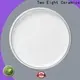 Two Eight flat ceramic plate Suppliers for bistro 1