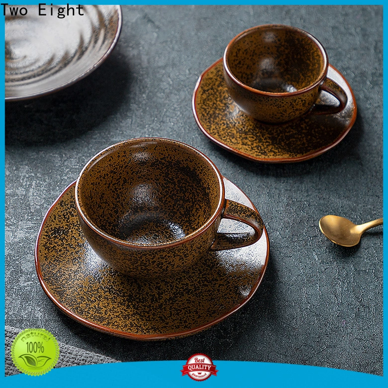 Two Eight High-quality round coffee mugs company for hotel 1