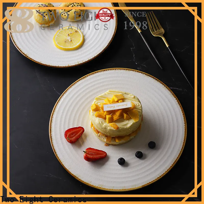 Two Eight New ceramic serving dishes with lids company for hotel 1