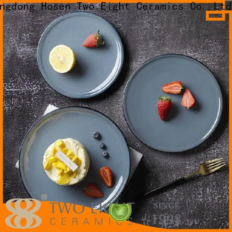 Two Eight Best rectangle ceramic plates manufacturers for hotel 1