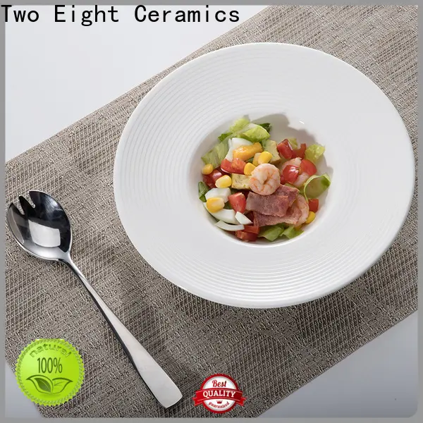 Two Eight High-quality appetizer plates Supply for bistro 1