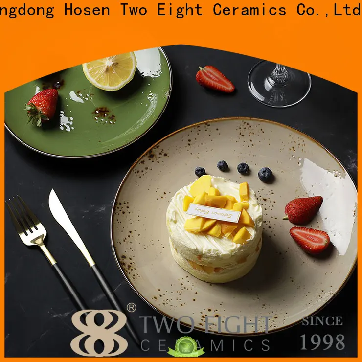 Two Eight painting porcelain plates Suppliers for home 1