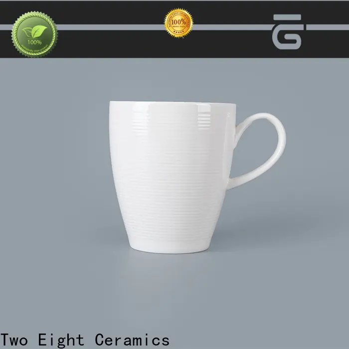 Two Eight handmade ceramic coffee mugs company for dinner 1