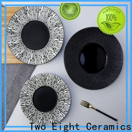 Two Eight handmade pottery plates Supply for home 1