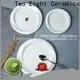 Two Eight oven safe ceramic plates Supply for home 1
