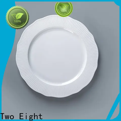 Two Eight High-quality diner plate white 10 inch Supply for kitchen 1