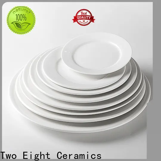 Two Eight ceramic birthday plate Supply for restaurant 1