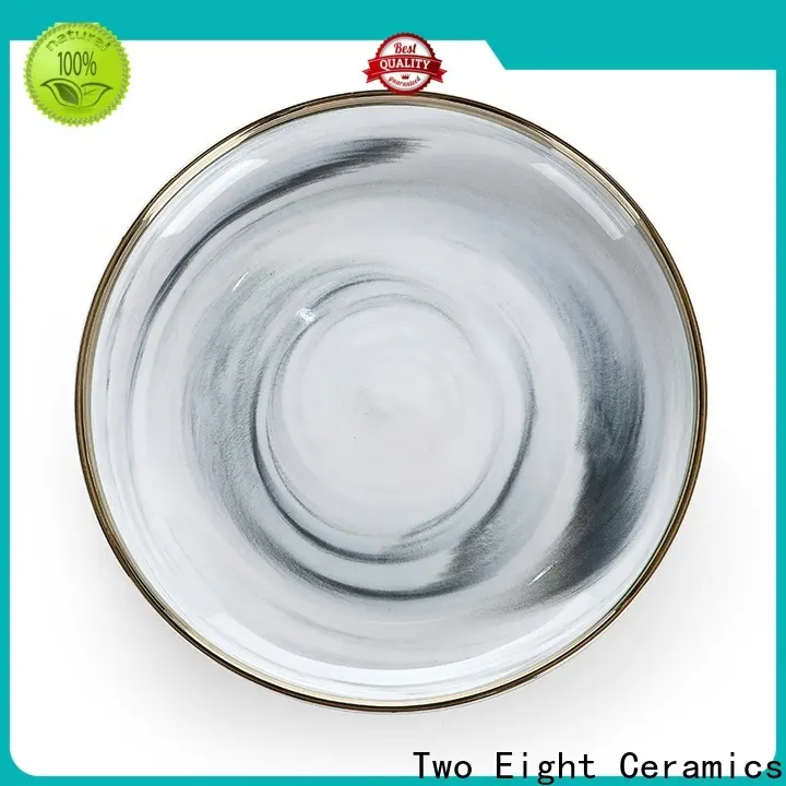 Two Eight pottery plates for business for home 1