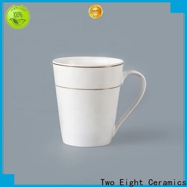 Custom tall ceramic coffee mugs company for bistro 1