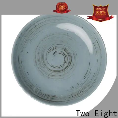 Two Eight Top speckled ceramic plate Supply for dinner 1
