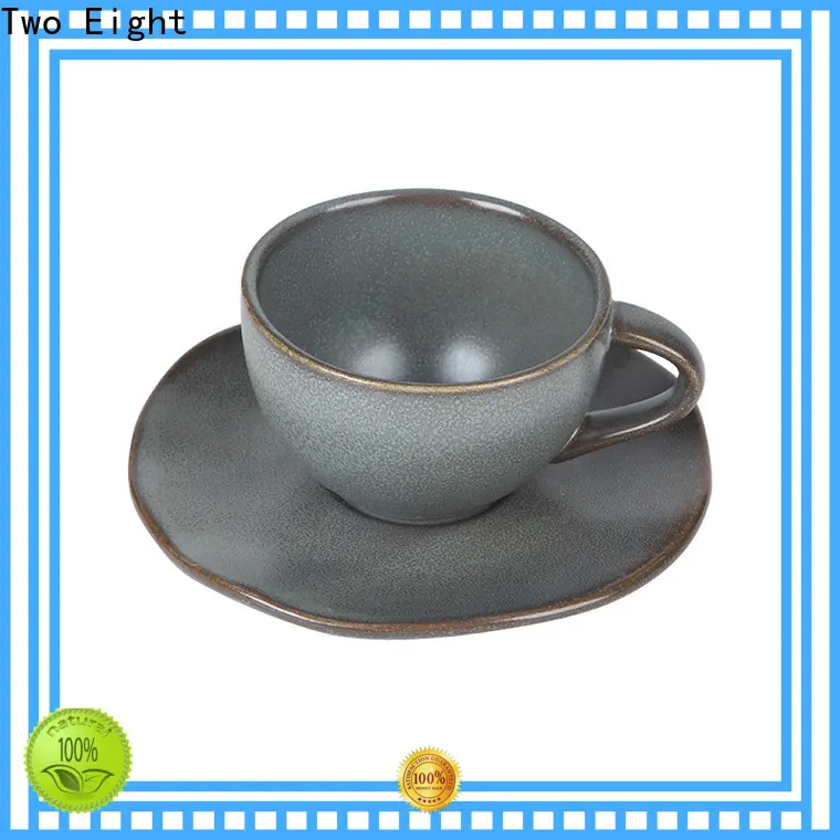 Two Eight white coffee cups Suppliers for bistro 1