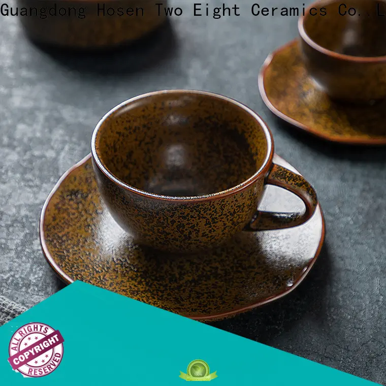 Two Eight stoneware coffee cups Suppliers for home 1