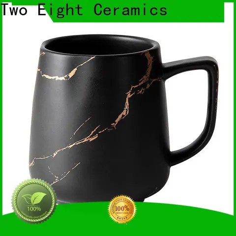 Two Eight large handle coffee mugs Supply for dinner 1