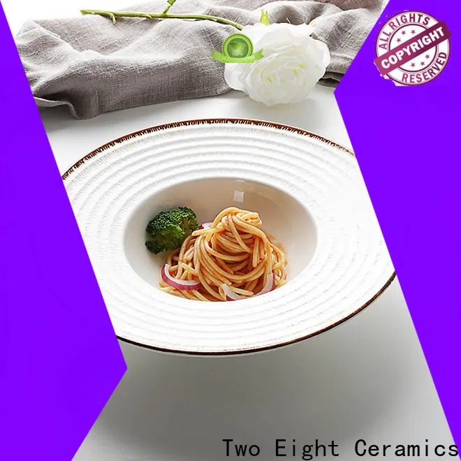 Two Eight rectangular plates factory for restaurant 1