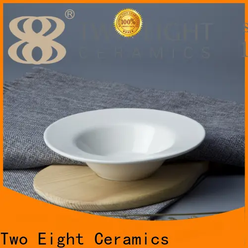 Two Eight Custom cheap ceramic plates for business for bistro 1
