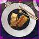 Two Eight restaurant ceramic plates for business for dinner 1