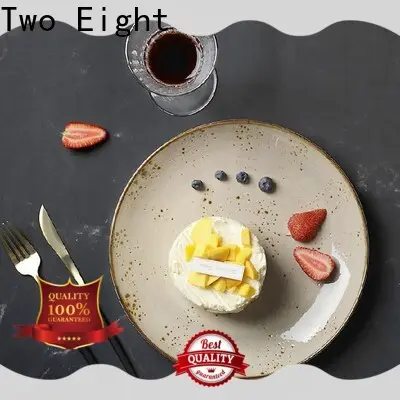 Two Eight spanish ceramic plates for business for hotel 1