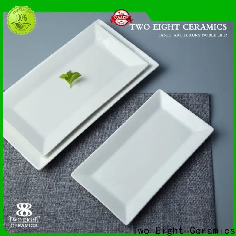 Two Eight Custom ceramicplates manufacturers for bistro 1