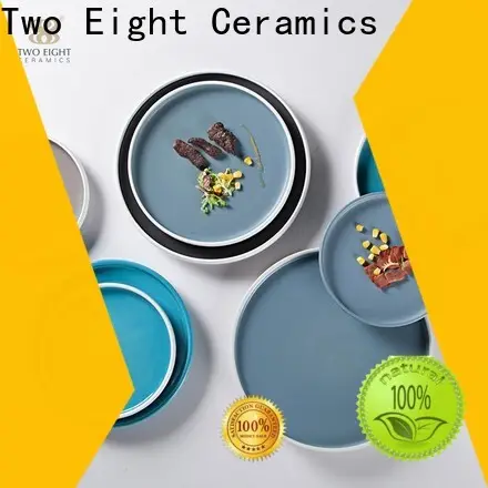 Two Eight personalised ceramic plate company for hotel 1
