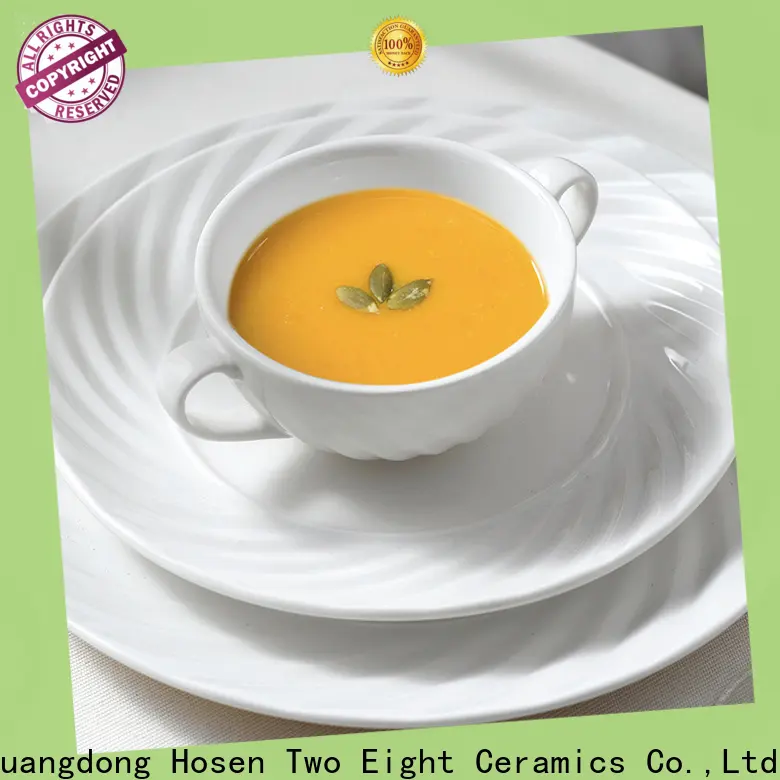 Two Eight Wholesale wedding dinner plate for business for hotel 1