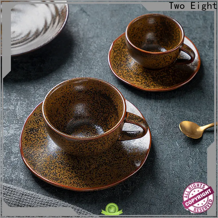 Two Eight Top red coffee mugs for business for kitchen 1