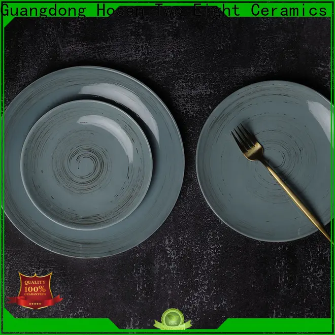 Two Eight unglazed ceramic plate Suppliers for dinning room 1
