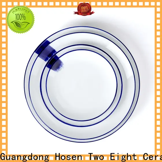 Two Eight personalized ceramic plates company for hotel 1