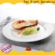 Two Eight Custom plain white ceramic plates factory for dinner 1