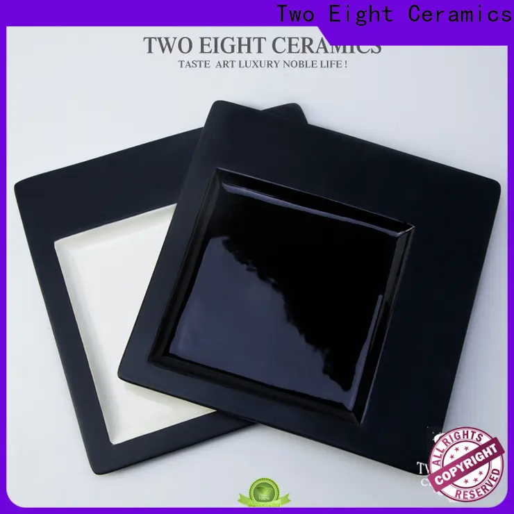 Two Eight soy sauce plate white company for restaurant 1