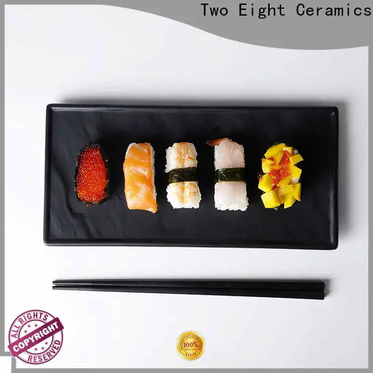 Wholesale ceramic taco plates manufacturers for dinning room 1