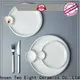 Two Eight Top ceramic leaf plate factory for restaurant 1