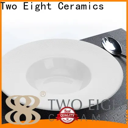 Two Eight Custom heath plates company for bistro 1
